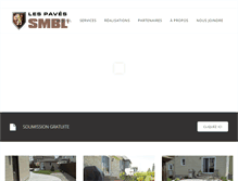 Tablet Screenshot of pavesmbl.com